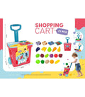 Panier de courses pour enfants avec 21 pièces de fruits
