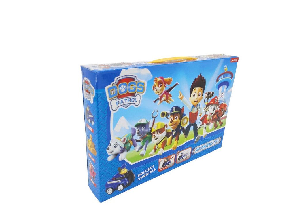 Pat' Patrouille, Coffret Cadeau Classique de 6 Véhicules en Plastique de Collection 15270
