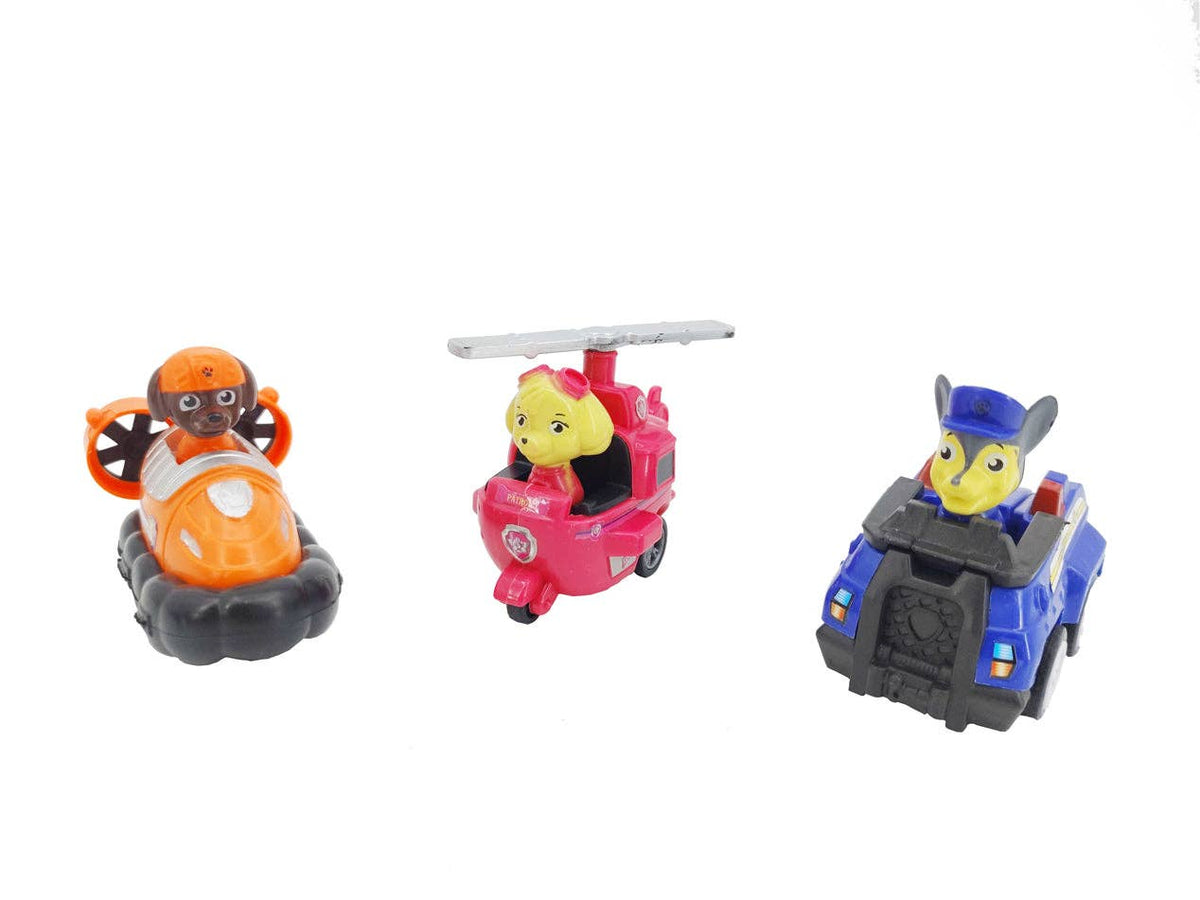 Pat' Patrouille, Coffret Cadeau Classique de 6 Véhicules en Plastique de Collection 15270
